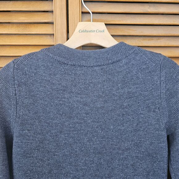 Banana Republic Womens Chunky Cardigan Merino Wool Knit Sweater Longline Size XS - Picture 9 of 12